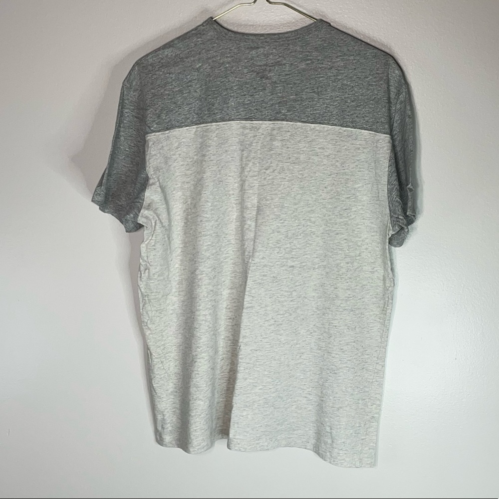 Colorblock Gray T-Shirt - Picture 3 of 4